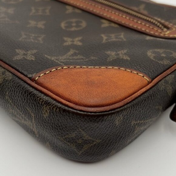 Louis Vuitton Monogram Marly Dragonne GM Wristlet Clutch Vintage - Picture 4 of 10